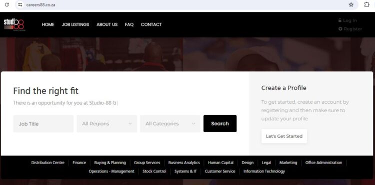 Studio 88 Vacancies