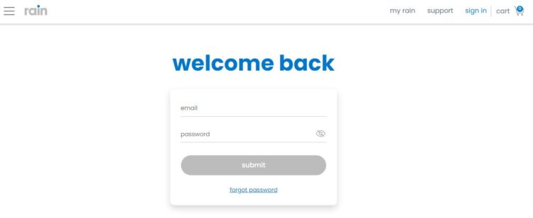 Rain Login South Africa