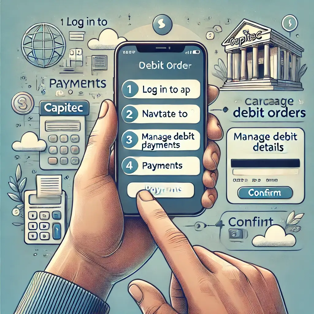 How to Create a Debit Order on Capitec App in South Africa