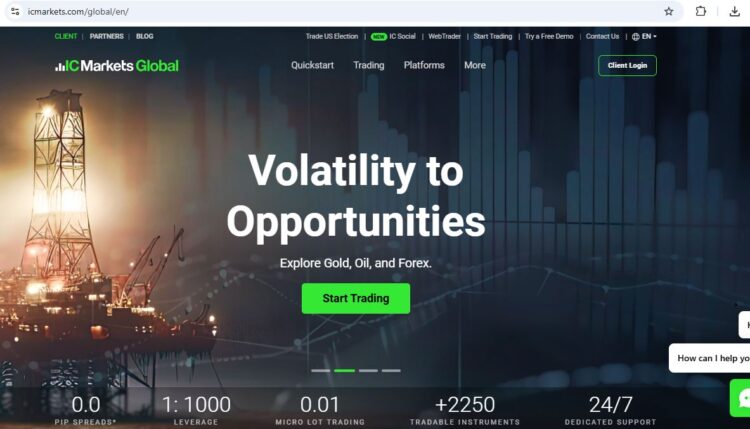 IC Markets Login South Africa