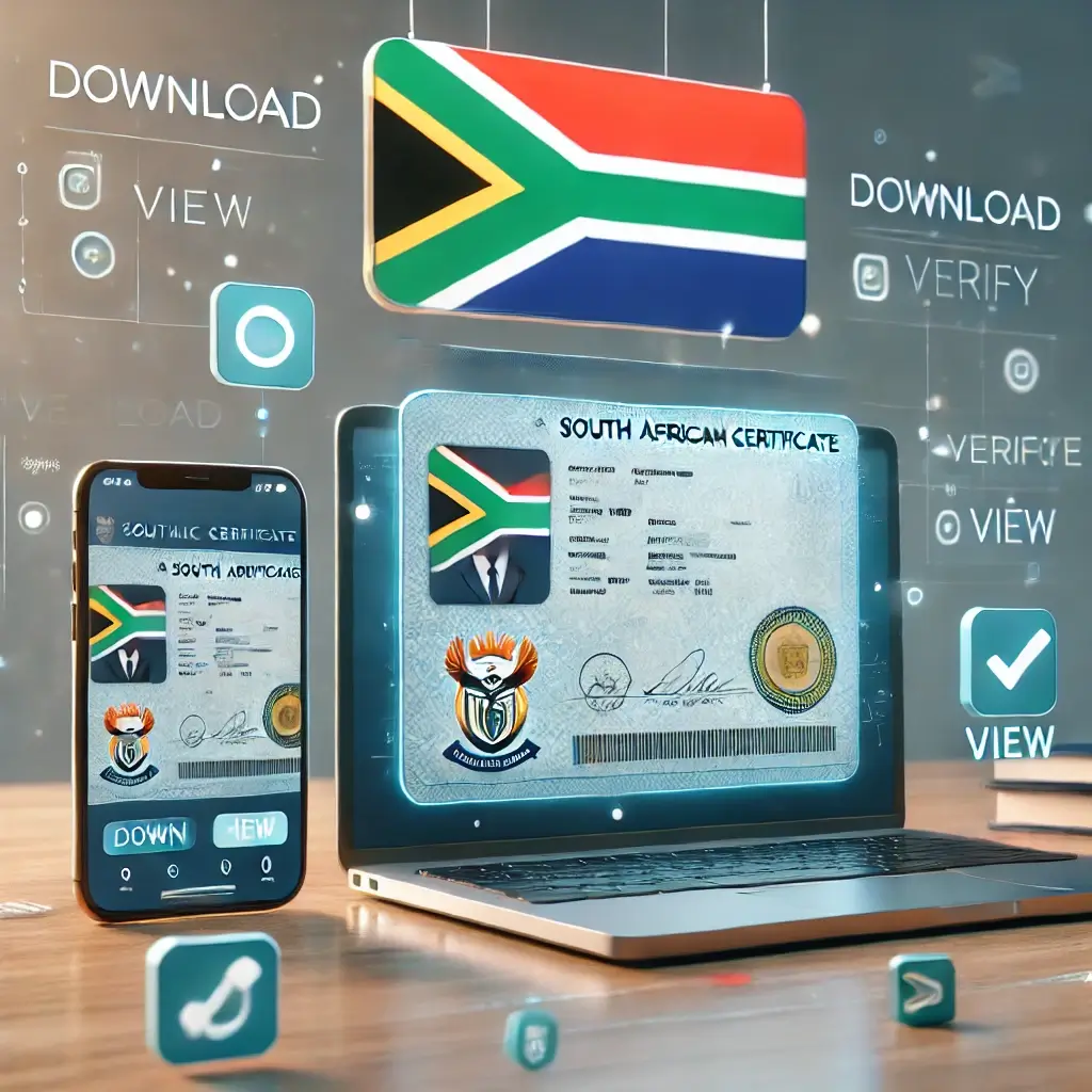 View Your Matric Certificate Online in South Africa