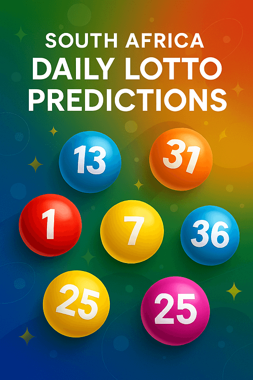 Daily Lotto Predictions For Today
