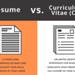 What is the Difference Between a CV and a Resume