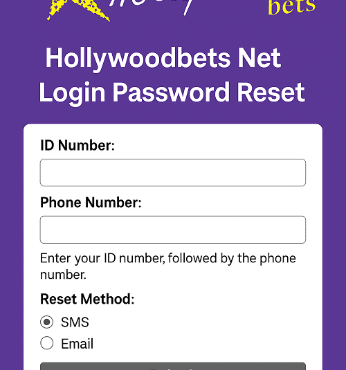 Hollywoodbets Net Login Password Reset