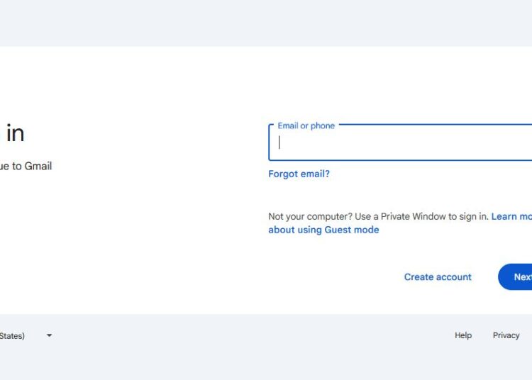 Gmail Email Login Account