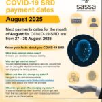 SASSA SRD Payment Dates for August 2025