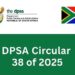 DPSA Circular 38 of 2025
