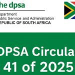 DPSA Vacancies 2025 – DPSA Circular 41 of 2025