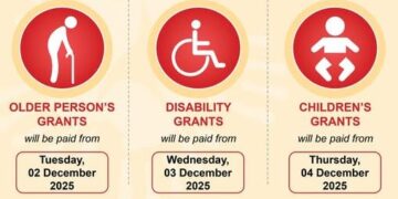 SASSA Payment Dates for December 2025