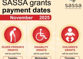 SASSA Payment Dates for November 2025