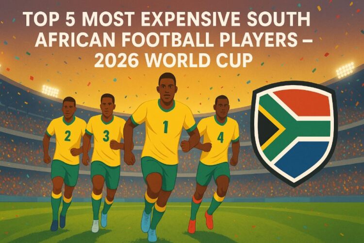 Top 5 Most Expensive South African Football Players in the 2026 FIFA World Cup