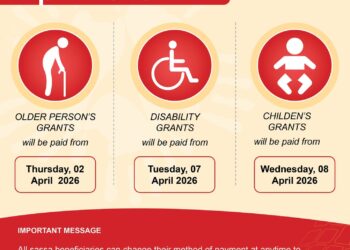 SASSA Grant Payment Dates For April 2026
