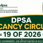 DPSA Vacancy Circular 19 of 2026