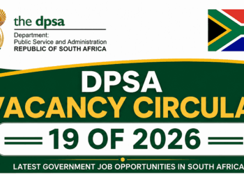 DPSA Vacancy Circular 19 of 2026