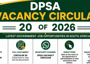 DPSA Vacancy Circular 20 of 2026
